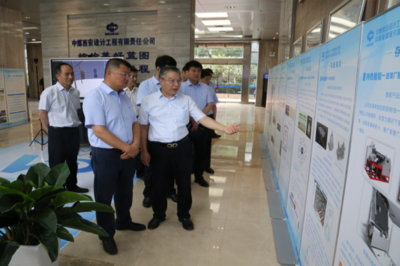 西安研究院黨委書記、董事長王海軍一行到中煤西安設(shè)計工程有限責任公司座談交流